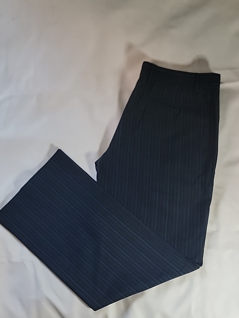 Ben Sherman Pinstripe Dress Pants Navy Blue Men's 36